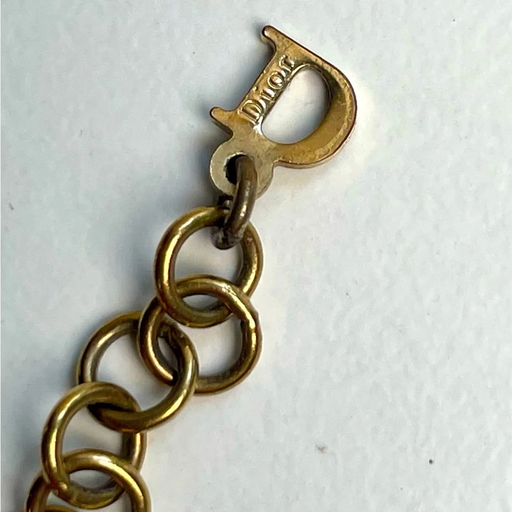 Dior Necklace w/ COA - Picture 6 of 7